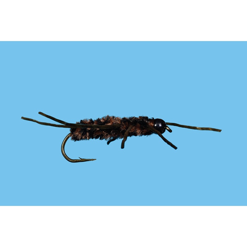 Tungsten Pat's Rubber Legs - Brown & Black