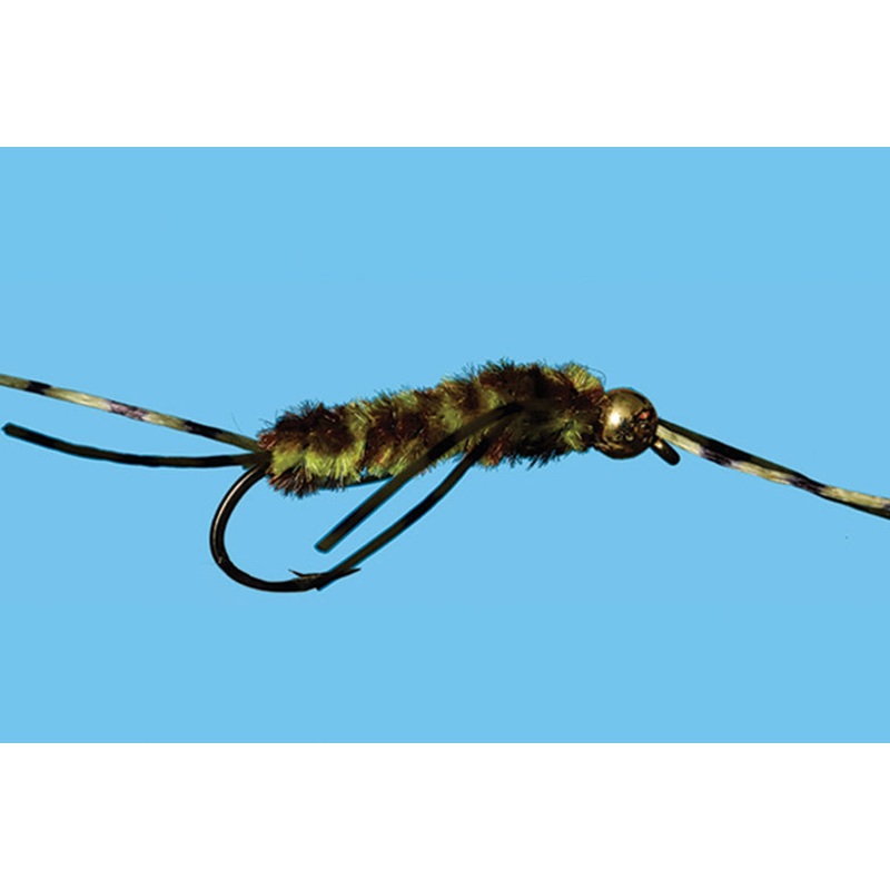 Tungsten Pat's Rubber Legs - Olive & Brown