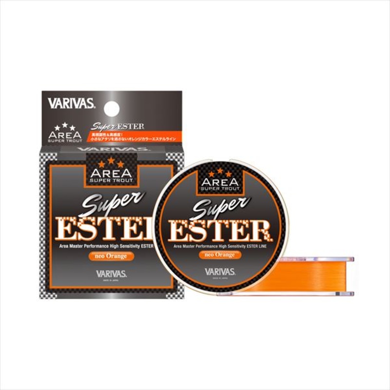 Varivas Super Trout Area Super Ester Orange 140m #0.4