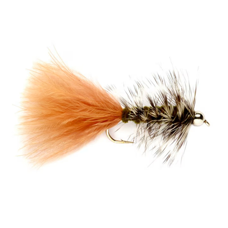 Woolly Bugger Olive - Beadhead
