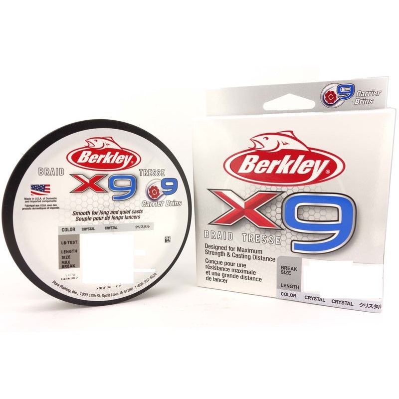 Berkley X9 131lb #10 200m Crystal