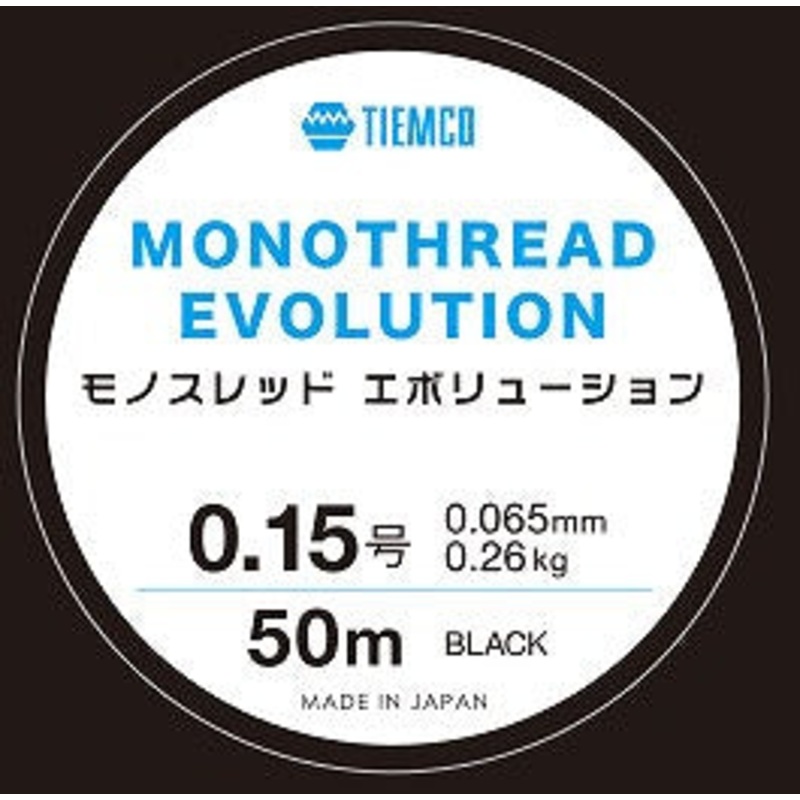 Tiemco Monothread Evolution #0.15 Black