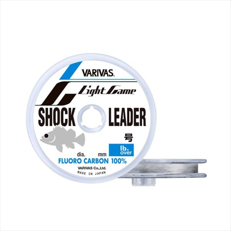 Varivas Light Game Shock Leader Fluorocarbon #1 4lb over