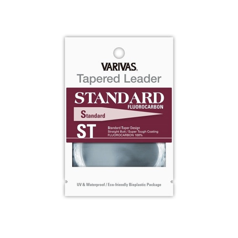 Varivas Tapered Leader Standard ST Fluorocarbon 9ft 4X