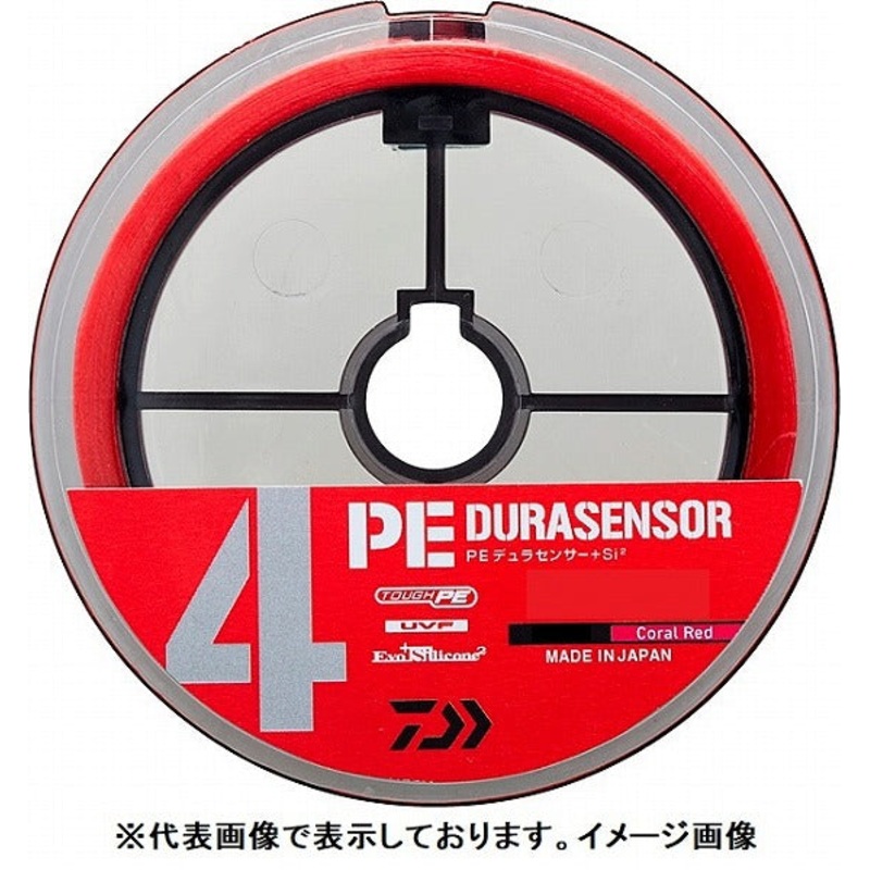 Daiwa UVF PE Dura Sensor X4 + Si2 Coral Red #0.6 200m