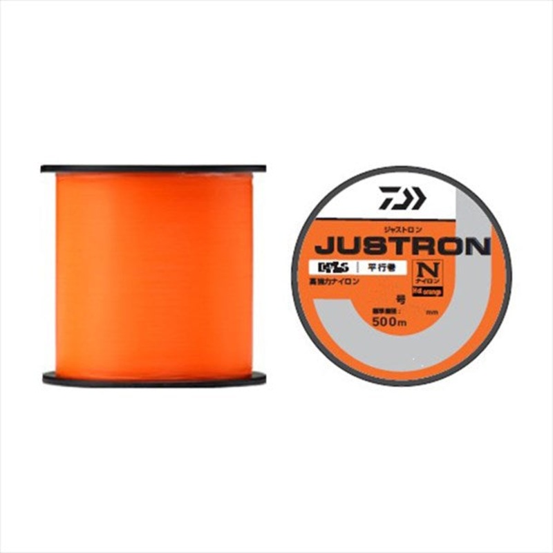 Daiwa Bobbin Justron Hot Orange #2.5 500m
