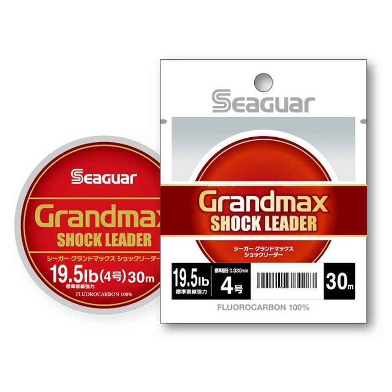 Kureha Seaguar Grand Max Shock Leader 30m 10.5lb #2