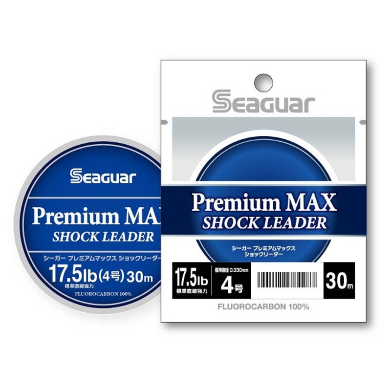 Kureha Seaguar Premium Max Shock Leader 30m 17.5lb #4
