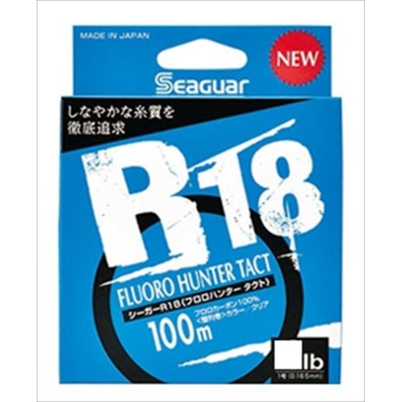 Kureha Seaguar R18 Fluoro Hunter Tact 100m 5lb #1.2