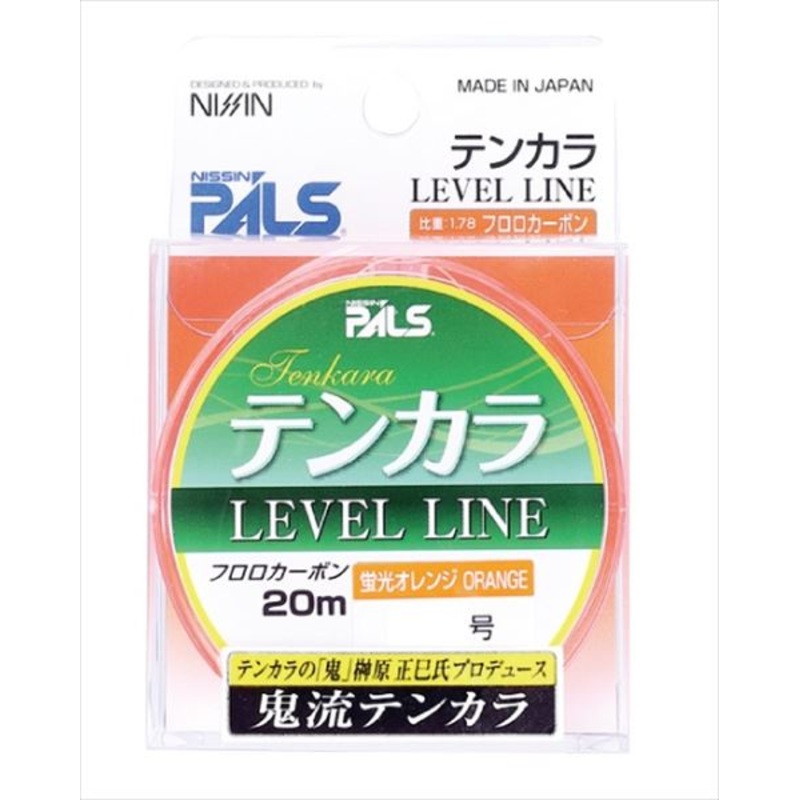 Nissin Tenkara Level Line Orange 20m #3.5