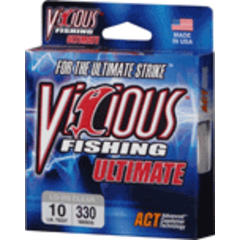 Vicious Ultimate Clear/Blue 330yd 8lb
