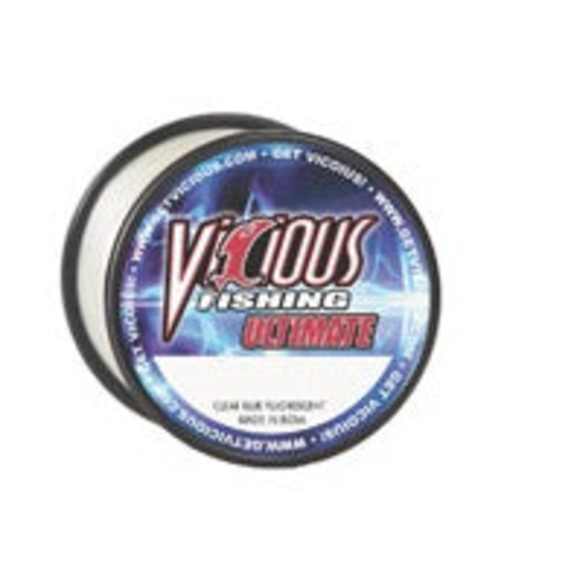 Vicious Ultimate Clear/Blue Mono 1/4lb 8lb