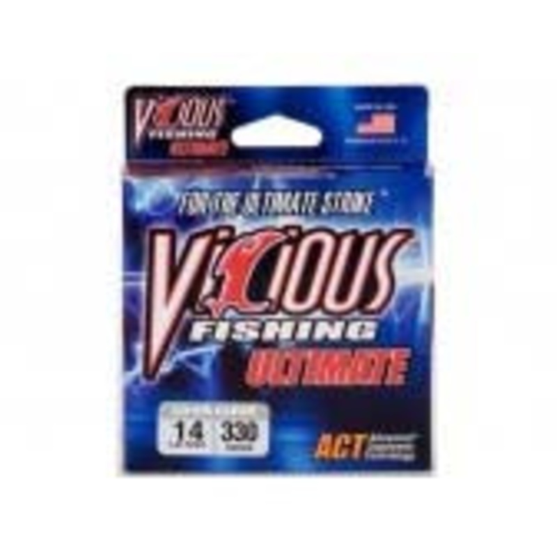 Vicious Ultimate Clear Mono 330yd 4lb