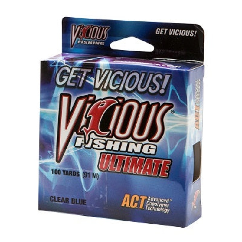 Vicious Ultimate Clear Mono 485yds 25lb