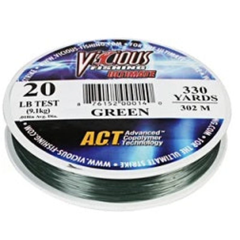 Vicious Ultimate LoVis Green Mono 330yd 14lb