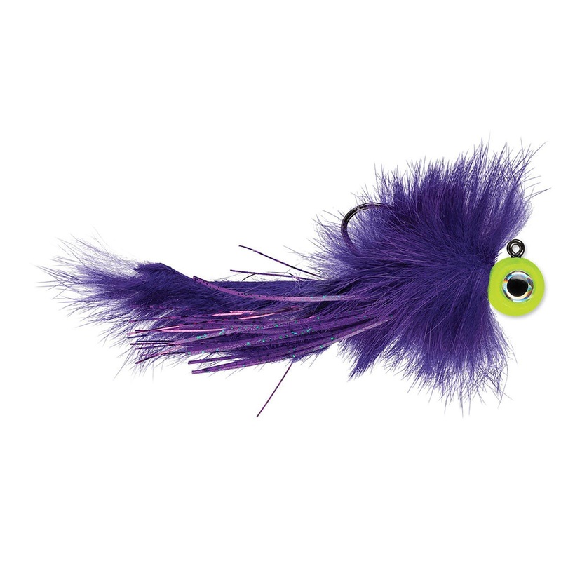 VMC Twitchin' Jig | Glow Intruder UV; 3/8 Oz.