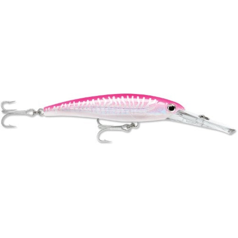 XRMAG30HPU X-Rap Magnum 30 Hot Pink UV Treble Hooks