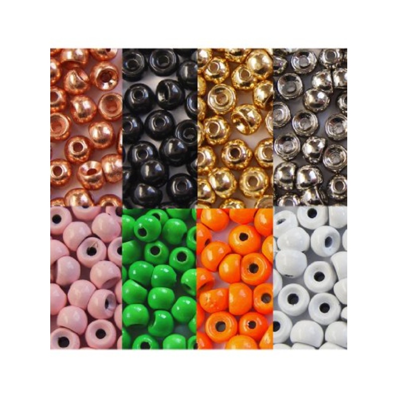 Hareline Plummeting Tungsten Beads - 1/8" (3.3Mm) - Nickel