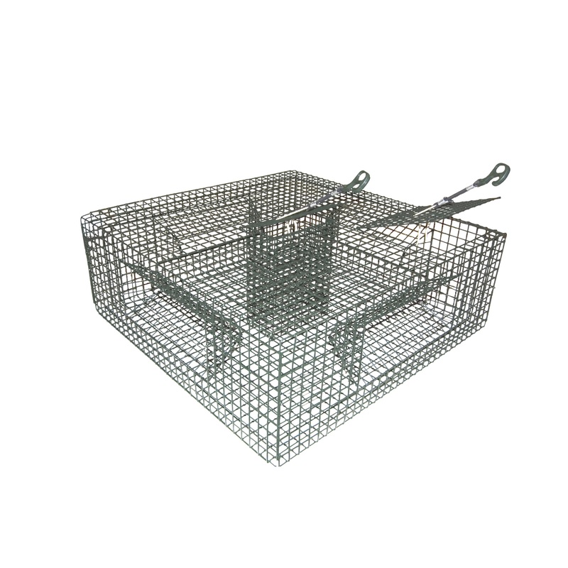 SMI Square 4-Door Wire Shrimp Pot