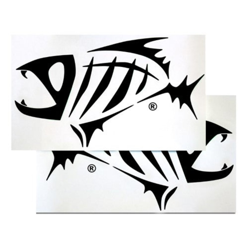 XXB Gloomis Fishing GLM DECAL BLK LG 8.75x15.5 STICKERS [55905-01]