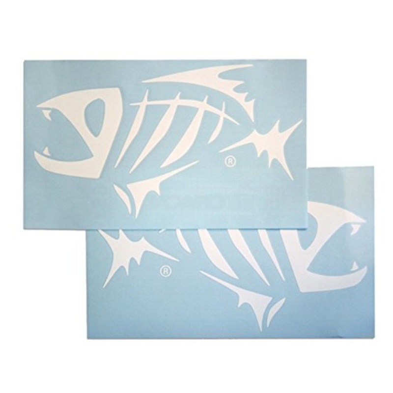 XXB Gloomis Fishing GLM DECAL WHT LG 8.75x15.5 STICKERS [55906-01]