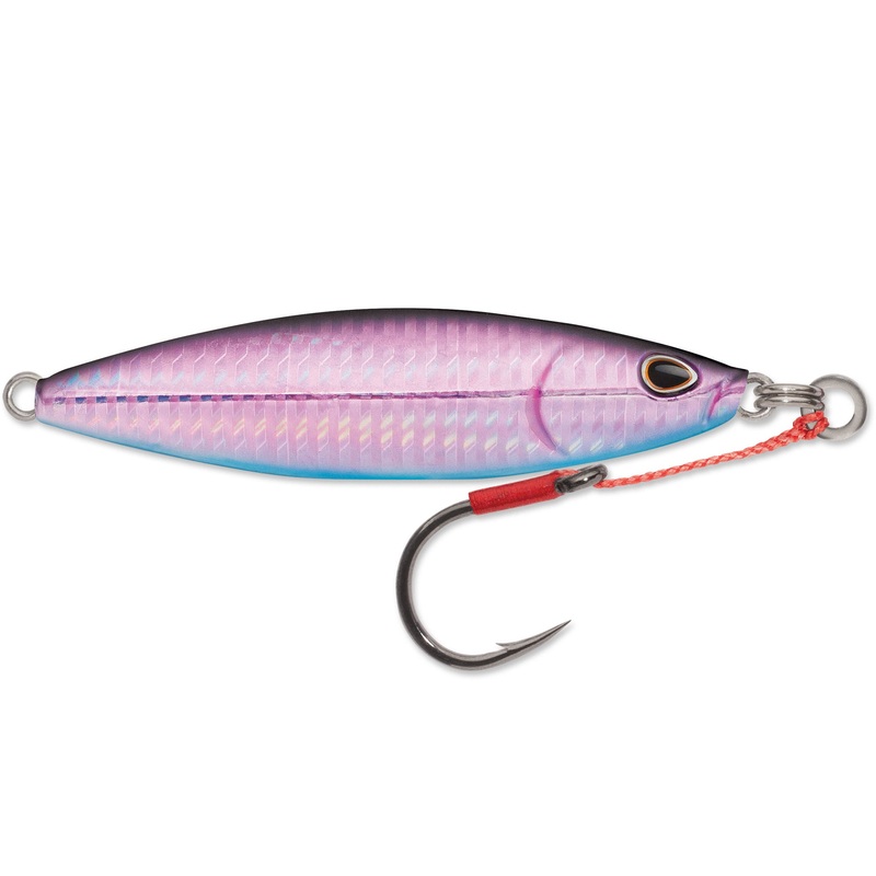 KKJ150BPB 4.5 in., 5 Oz Koika 150 Jig Fish Lures, Black Purple & Blue