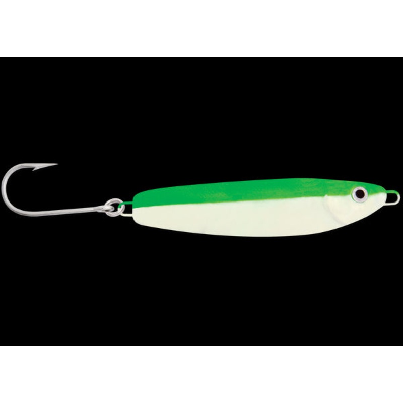 Luhr-Jensen Crippled Herring 112; 3"; 1-1/2 Oz.; Glow/Fluorescent Green Back