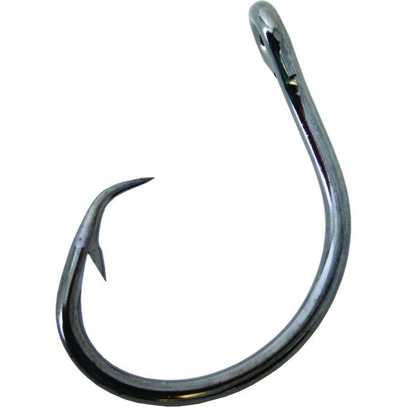 Ultrapoint Demon Perfect Circle Hook,Size 80 Needle Point,2X Short Shank,3X Strong,Wide Gap,6PK