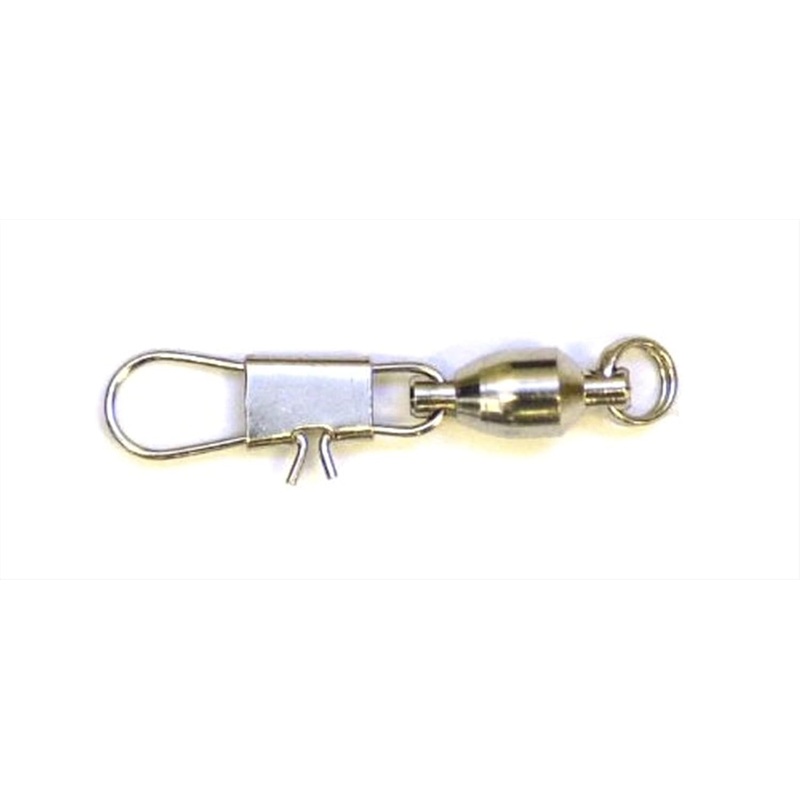 Eagle Claw Ball Bearing Swivel W/Interlock Snap