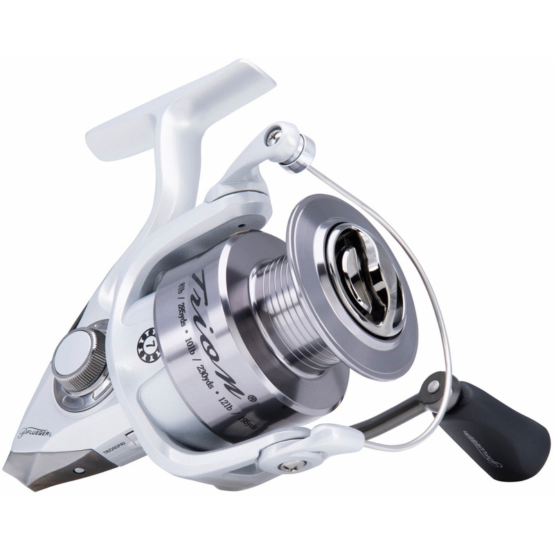 Pflueger Trion Fishing Spinning Reel Left/Right Hand Retrieve Box