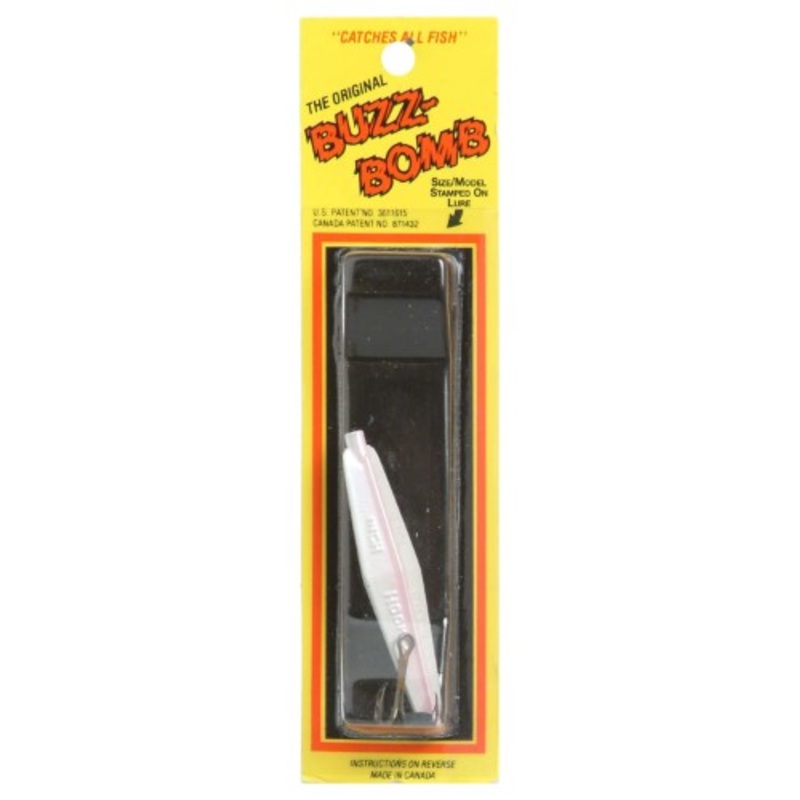 Buzz Bomb Deadly Sonic 2.5  Lure - Pearl/Pink