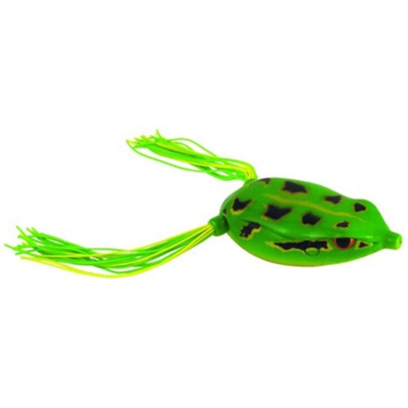 Gamakatsu - Spro SBEF65GRNT Spro Bronzeye Frog Bait - 0.62 Oz., Green Tree
