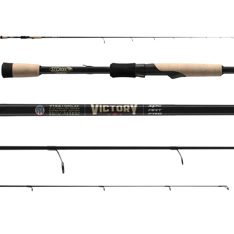 St. Croix Victory Bass Spinning Rod - VTS610MLXF