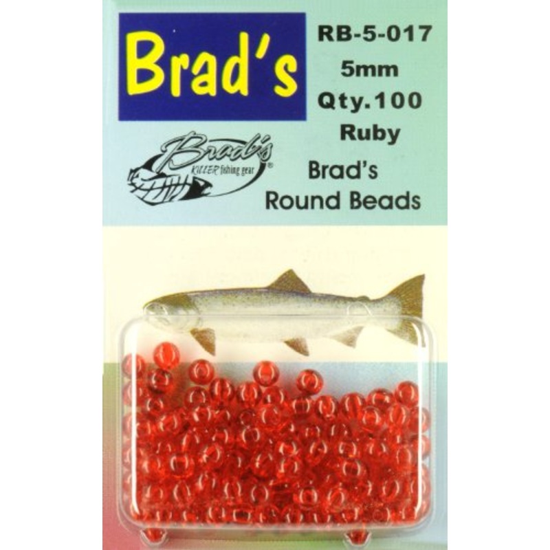 Brad's Bead Ruby 8Mm