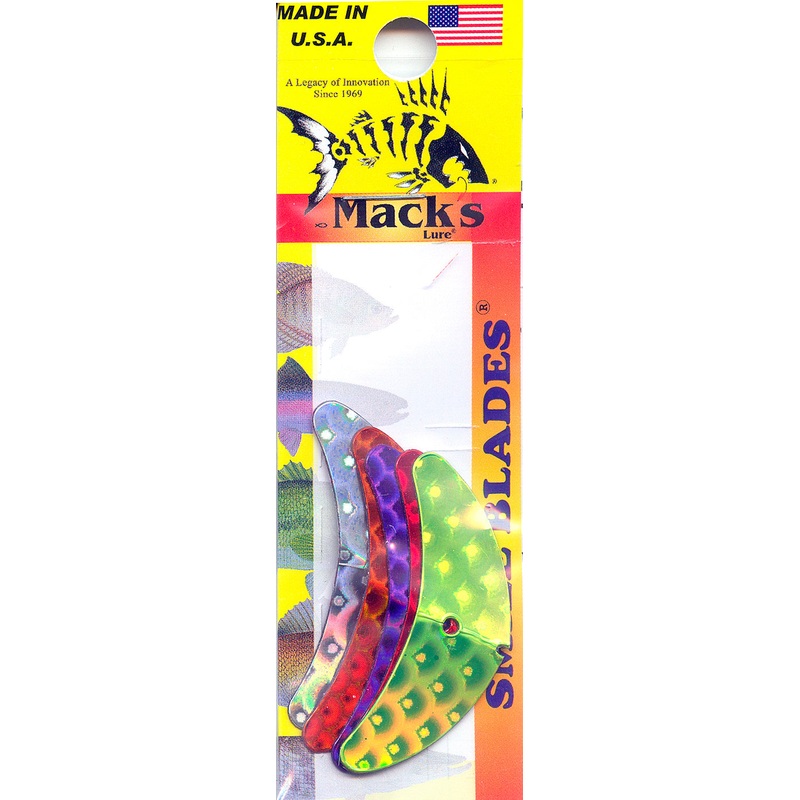Mack's Lure Smile Assored Blade Color Packs