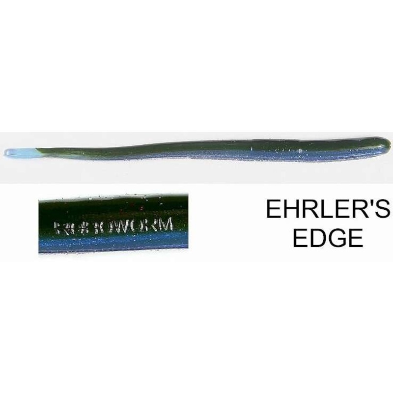 Roboworm Straight Tail Worm Soft Bait, Ehrler Edge