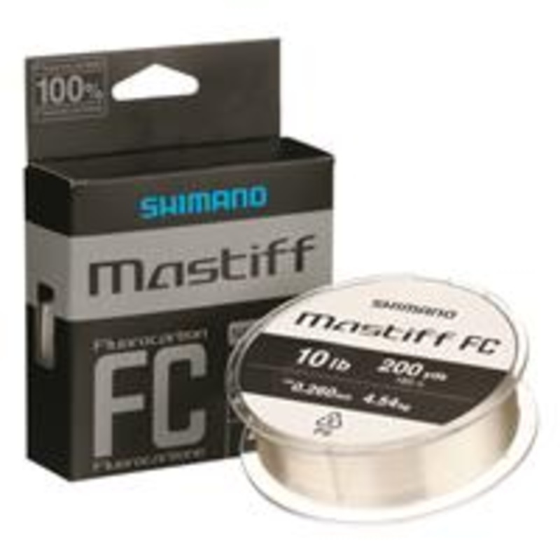 XXB Shimano Mastiff FC Fluorocarbon Line - 8lb - 200yds