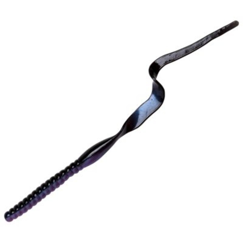 YUM Ribbontail Worm Soft Bait, Tequila Sunrise