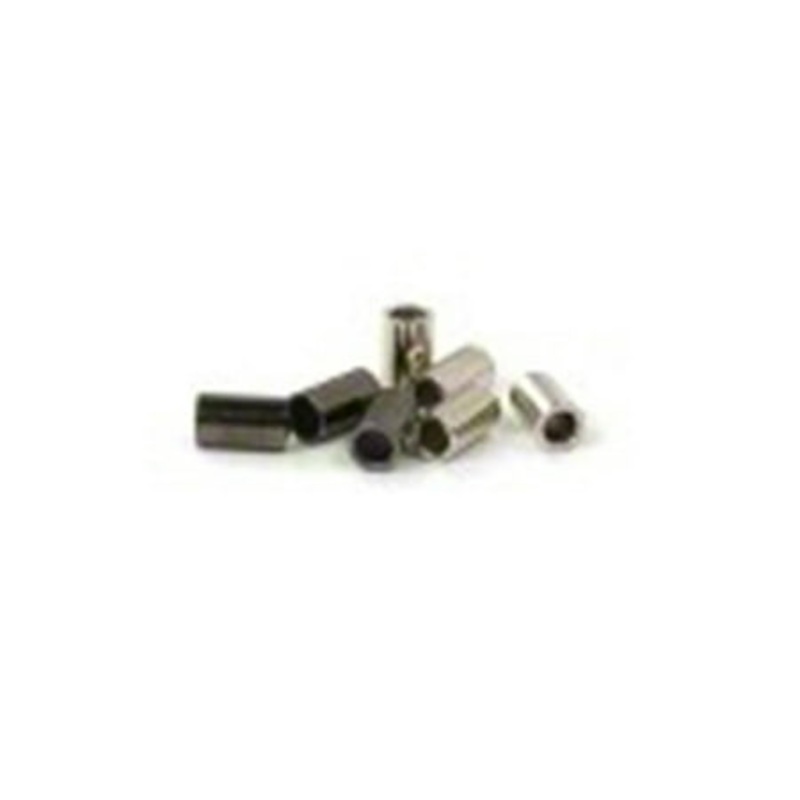 Brass Leader Sleeves Black 131 ID 9PK
