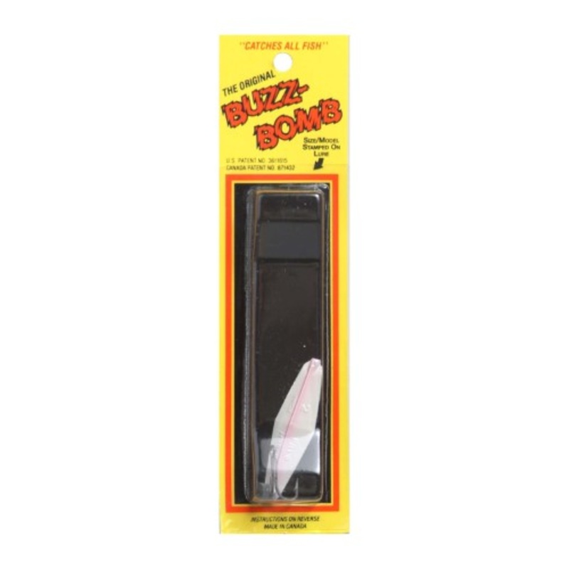 Buzz Bomb Wide Fishing Jig Lure  Pink Pearl  2