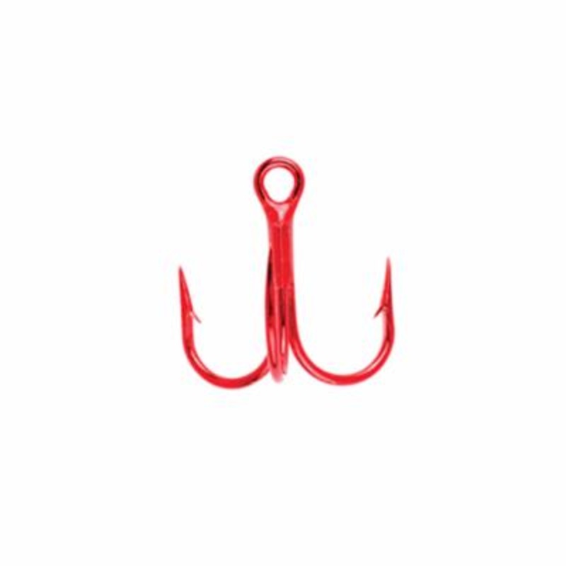 Eagle Claw Lazer 3X Treble Short Shank Round Bend