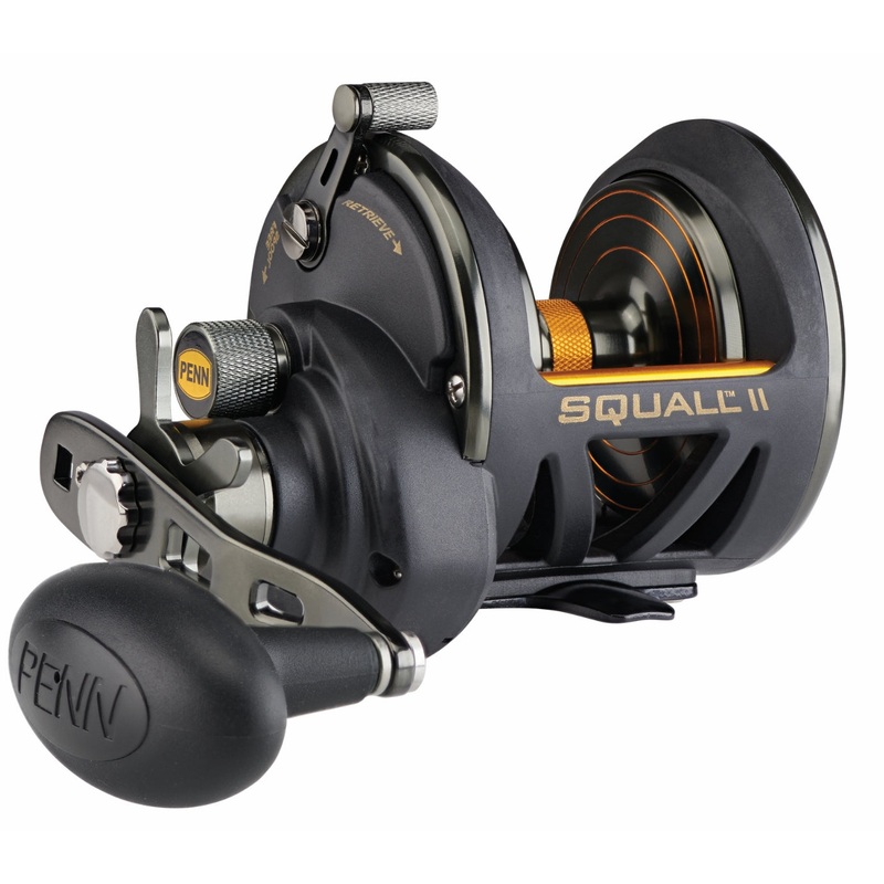Penn Squall II Star Drag Reel - SQLII25NSD
