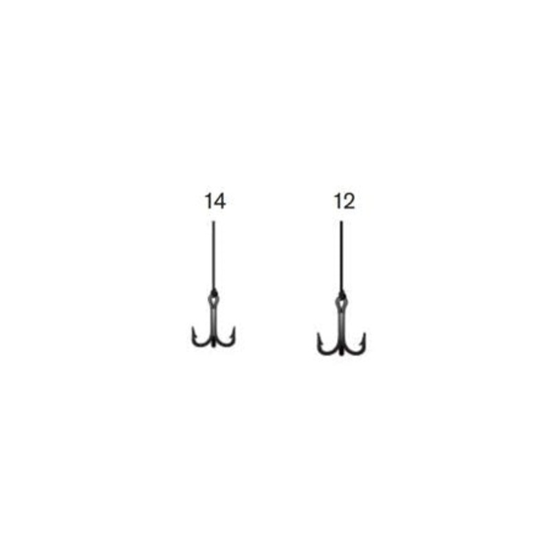 Pucci Snelled Treble Hooks