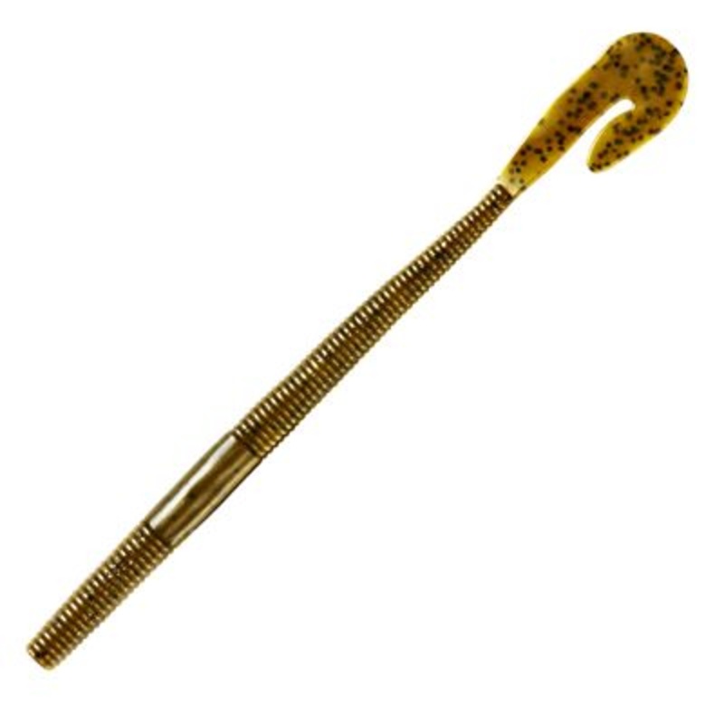 YUM Thumpn' Dinger Soft Bait, Green Pumpkin
