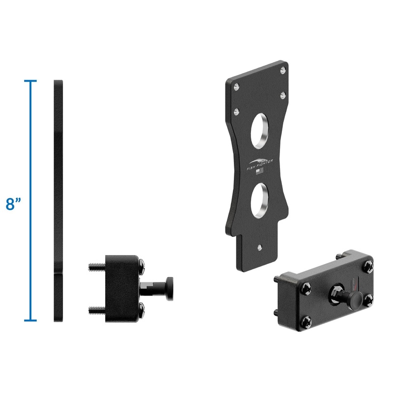 Fish Fighter (QRS)Quick Release 8" Rod Riser Sold Each (4Lbs) (Box#57 13"x6"x4").