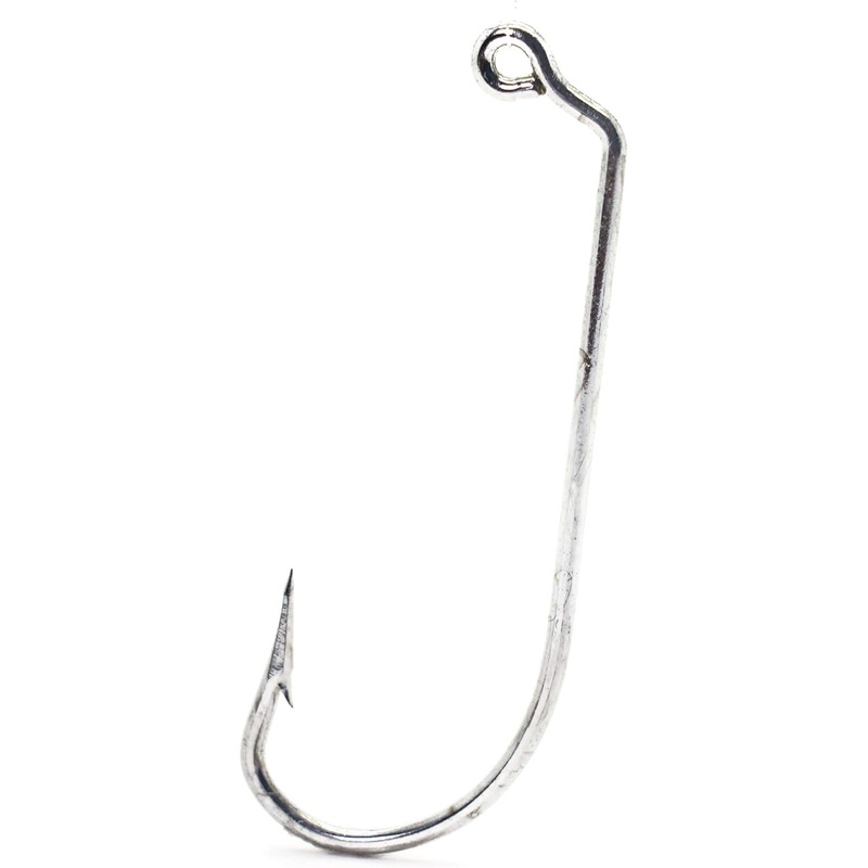Mustad 34184D Classic O'Shaughnessy 60-Degree Bend Extra Long Shank Forged Duratin Jig Hook