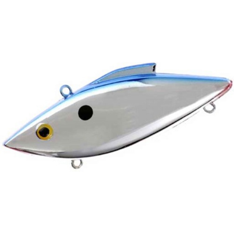 Bill Lewis Rat-L-Trap Mini-Trap (MT) 1/4oz 25B CHROME/BLUE BACK - MT 25B CHROME/BLUE BACK