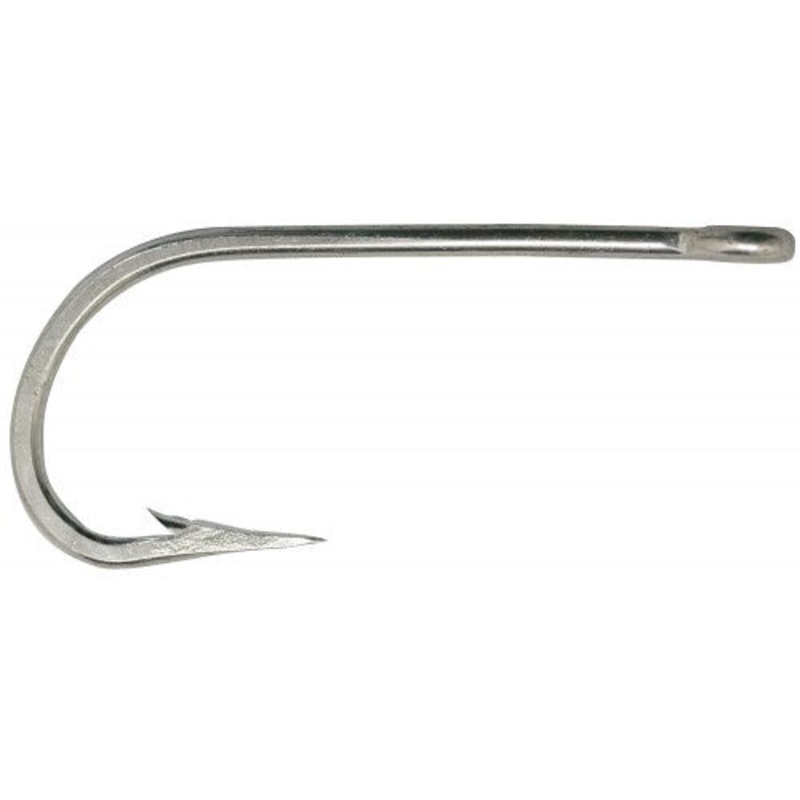 Classic O'Shaughnessy Hook, Size 80 Forged, Heavy Wire, Ringed Eye, Duratin, 5PK
