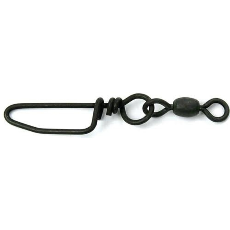 Stainless Coastlock Snap Swivels 40Lb, Black Oxide, 4PK
