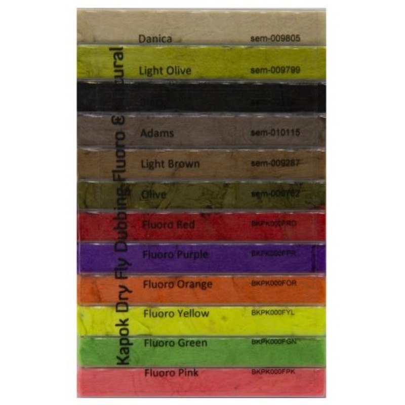 Semperfli Kapok Dry Fly Dubbing Dispensers